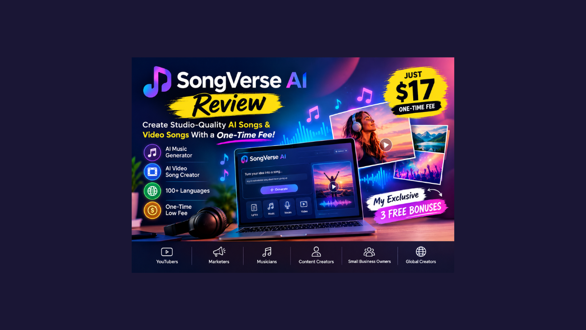 SongVerse AI Review Dashboard and Features